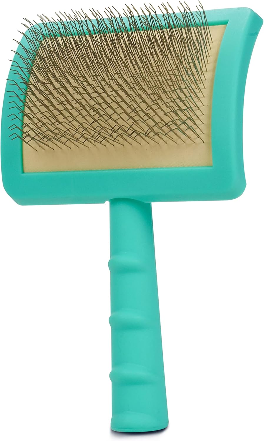 Chris Christensen Universal Large Slicker Brush with Soft Pins, Teal - Ice on Ice Ultra Conditioning Dematting Spray, Made in USA, 8 oz