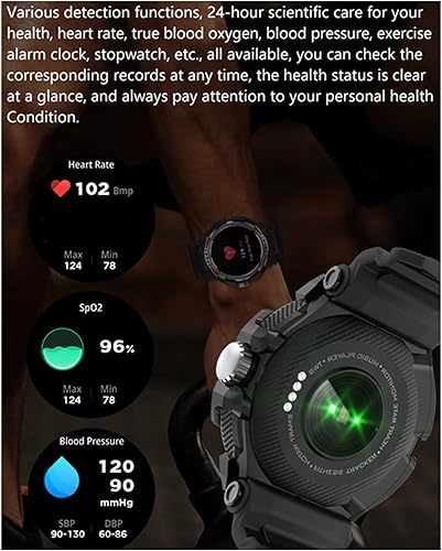 Miniatura 6 de Tuanzi GT100 2 en 1 Smartwatch con auriculares TWS 1.43 pulgadas 128MB Ronda impermeable Música MP3 Altavoz NFC Smart Watch Auriculares Bluetooth