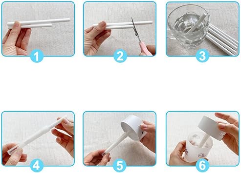 10pcs Replacement Cotton Sponge Stick for USB Humidifier Diffusers Maker Air Humidifier Spare Filter