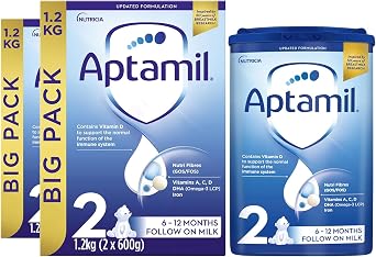 Aptamil Baby Milk Refill Bundle - 2 x FOM 600g & 1 x FOM 800g