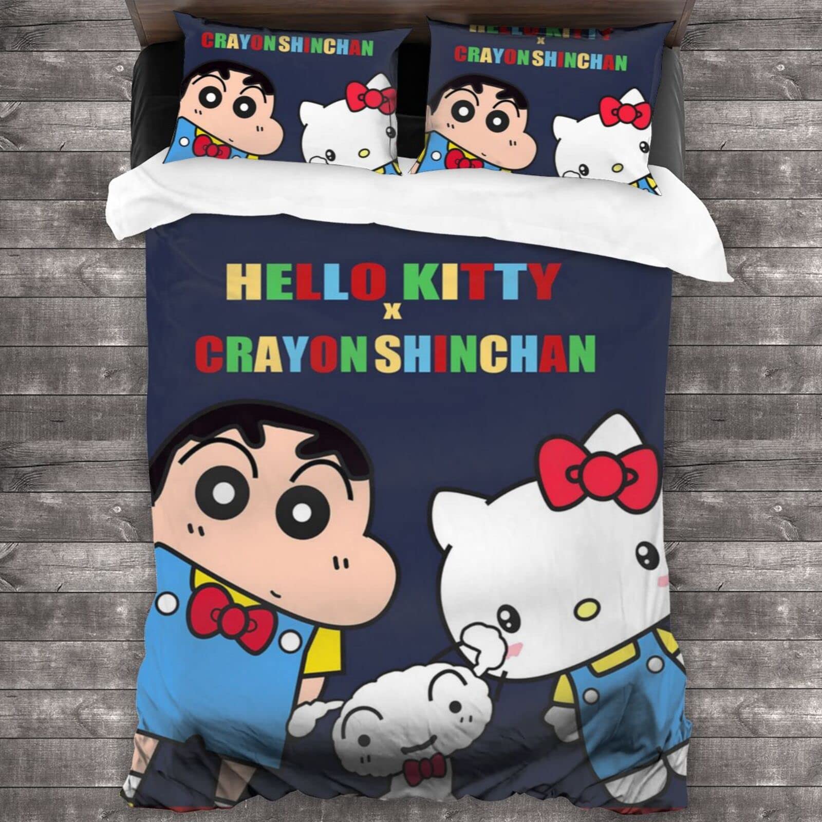Amazon｜クレヨンしんちゃん 布団カバー 3点セット シングル 寝具