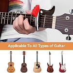 Guitar Capo for Acoustic and Electric Guitars, Alloy Bird Shape Acoustic Guitar Capo, Capo for 6 String Guitars, Bass,Mandolin, Ukulele Metal Capo Acoustic Capo Guitar Clamp(Bright Black)