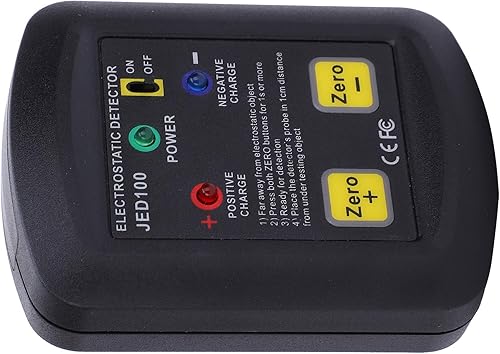 Miniatura 2 de Detector de campo electrostático, Medidor de campo de electricidad estática de prueba eléctrica superficial, Medición de prueba de electricidad de