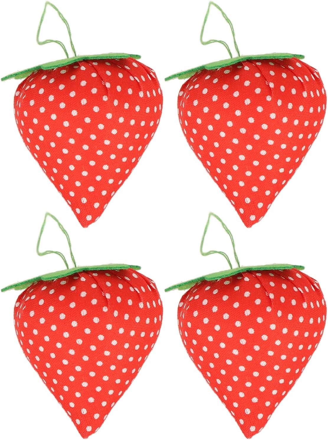 Generic Small Pin Cushion Cushion Cute Strawberry Shape, 20pcs for Sewing Embroidery Quilting DIY Crafts