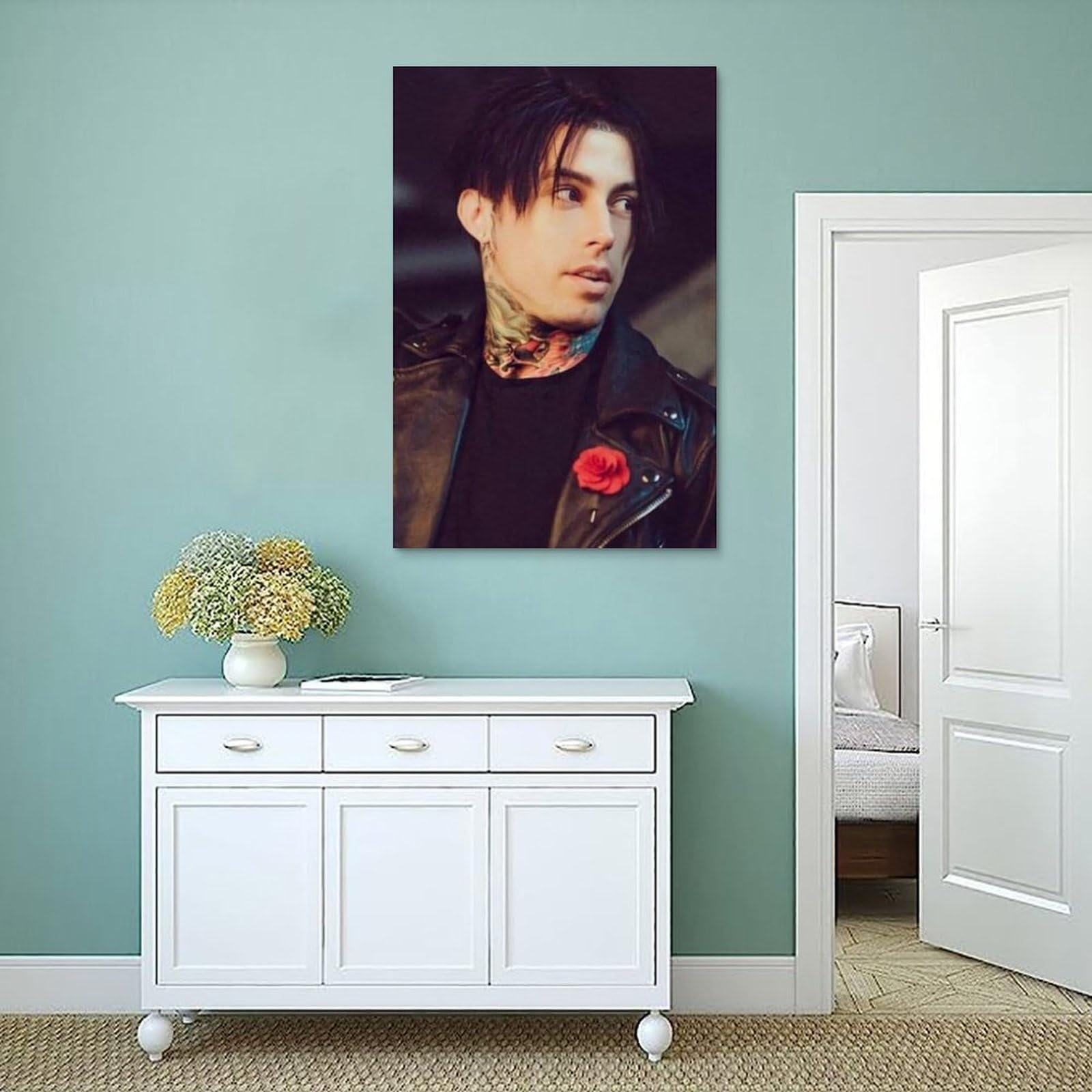 Poster Ronnie Radke Sur Toile 30x45 Cm - Décoration Murale Chambre, Style Poster Esthétique