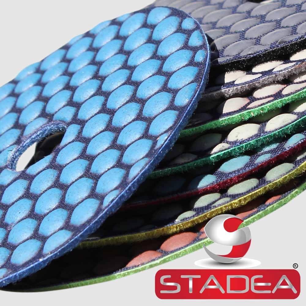 4 inch granite polishing discs pads - 1 Pc Grit 1500 by Stadea