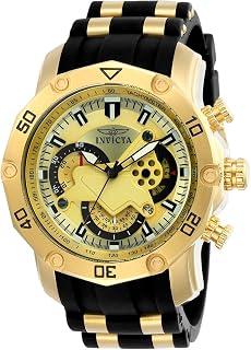 Invicta Men Pro Diver Scuba Quartz Watch, White, 23422