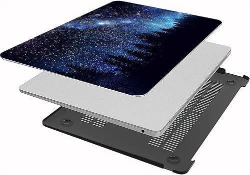 Miniatura 6 de Compatible con MacBook Pro 13 pulgadas 2022 2021 2020 Release M2 A2338 M1A2289A2251, carcasa rígida de plástico, cubierta de teclado y protector de