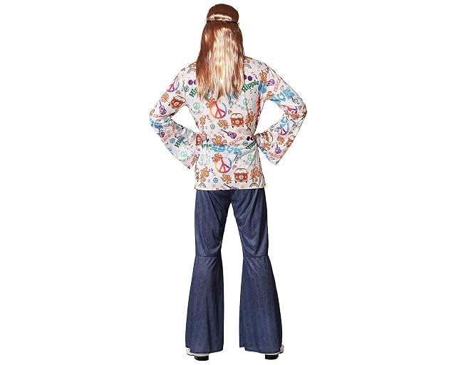 Foto 3 de 3 de Atosa disfraz hippie hombre multicolor adulto M