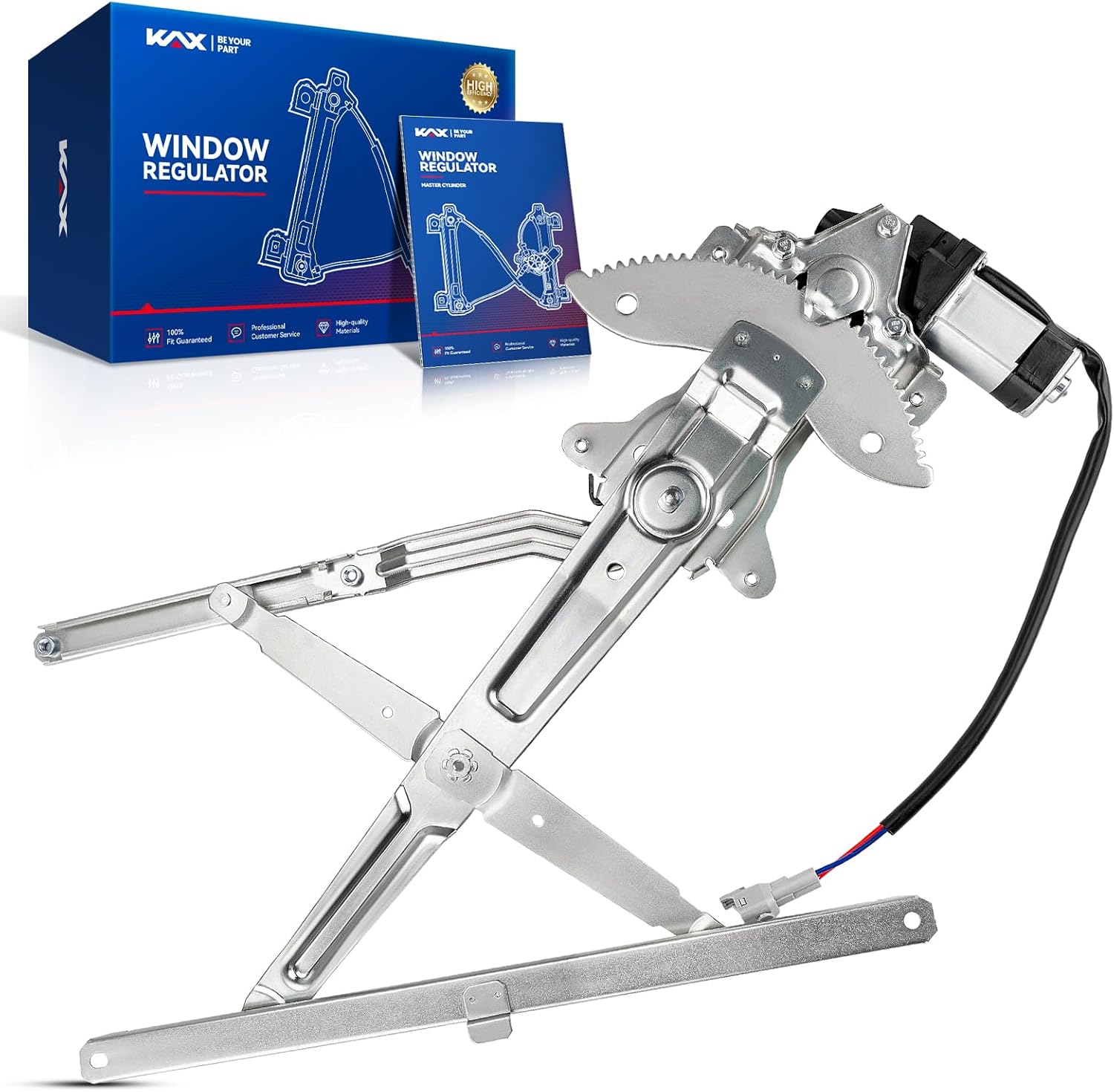 KAX 741-799 Power Window Regulator With Motor Front Left Driver Side Compatible with Tacoma 1995-2004