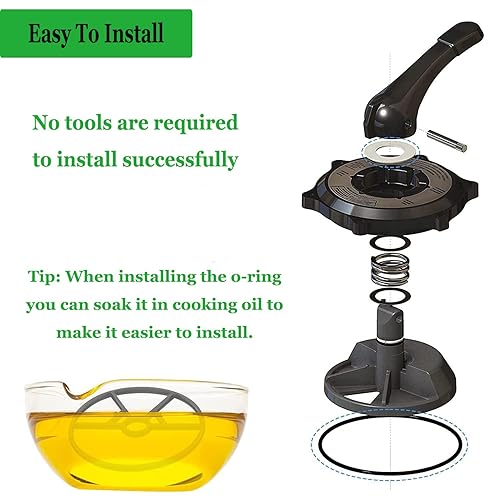 Miniatura 5 de Variflo XL Valve SP0714T Junta de junta tórica compatible con kit de reconstrucción de válvulas multipuerto Hayward Válvula Vari-Flo 1 12 Junta