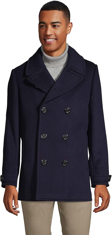 lands end peacoat
