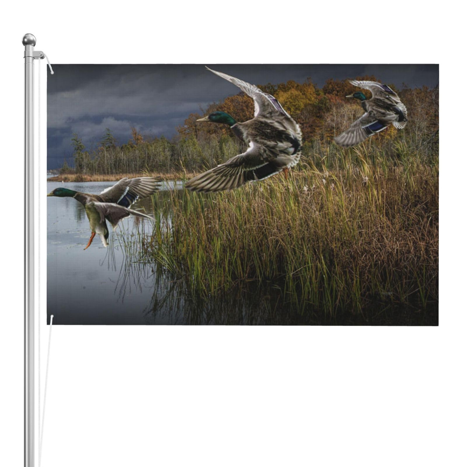 Drapeau sauvage volant de chasse résistant à impression double face pour maison - 8
