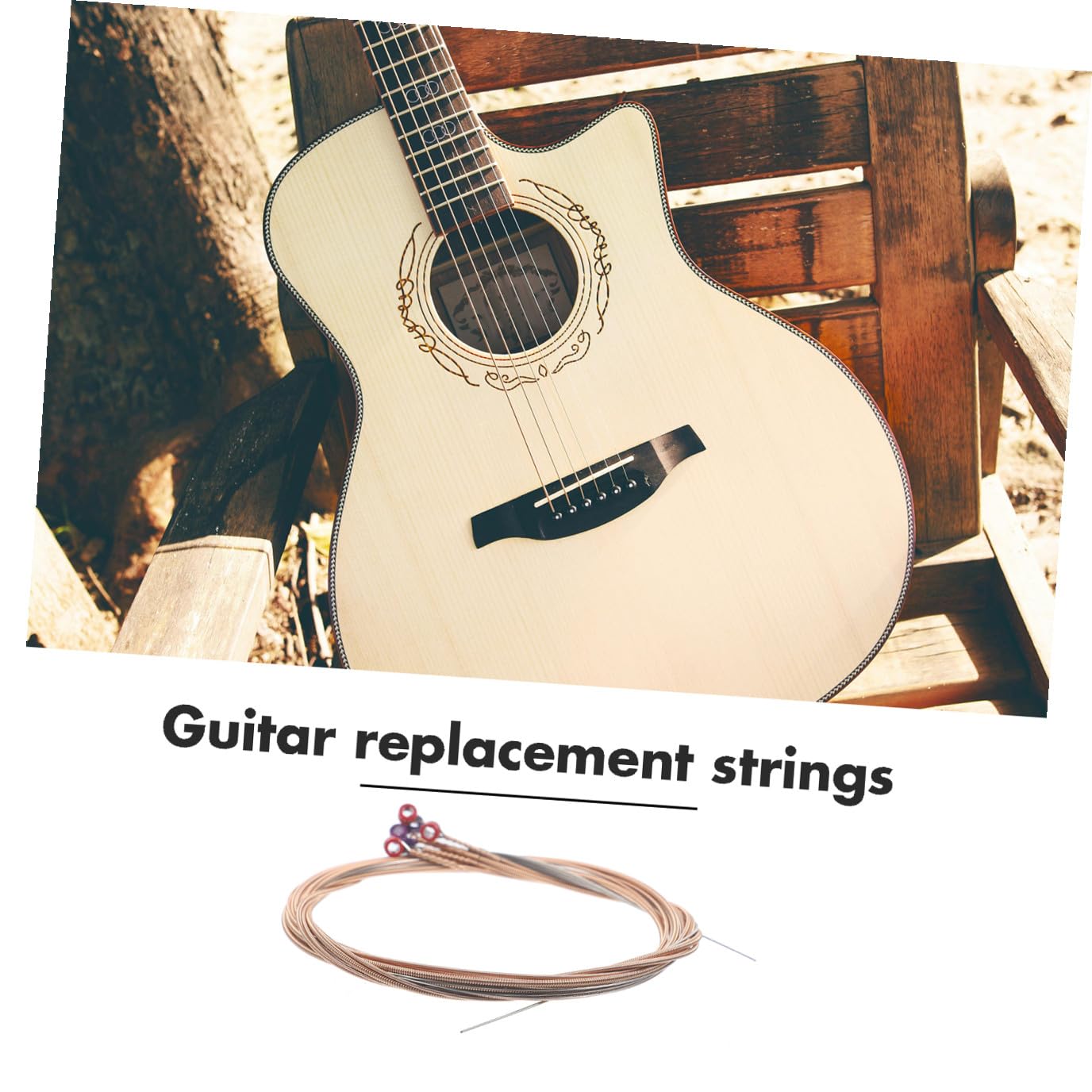 Abaodam 30pezzi Per Chitarra Folk Facili Installare e Duraturo Accessori Per Musicisti e Chitarristi Acustici