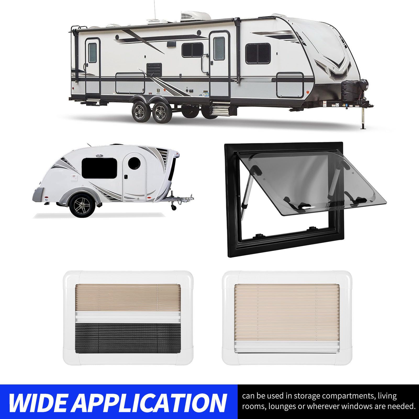 Amazon | RV 換気窓 20 X 12インチ プッシュアウト RV ウィンドウ保護 Amazon | RV 換気窓 20 X 12インチ プッシュアウト RV ウィンドウ保護