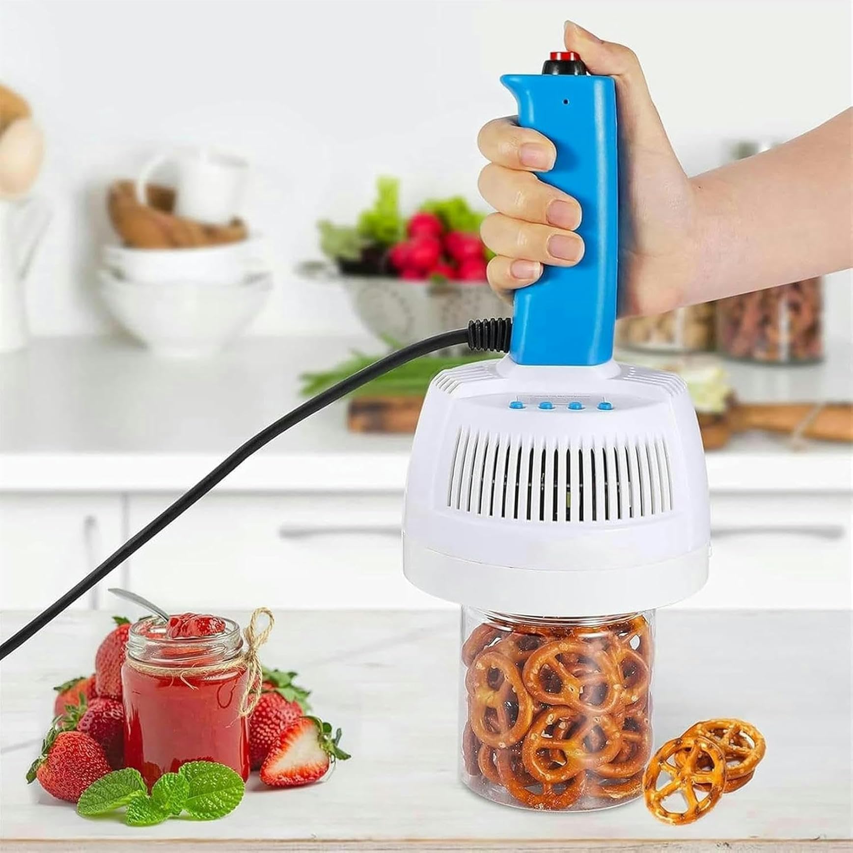 Machine d'étanchéité à induction manuelle 20-100 mm pour bouchons en plastique de flacons
