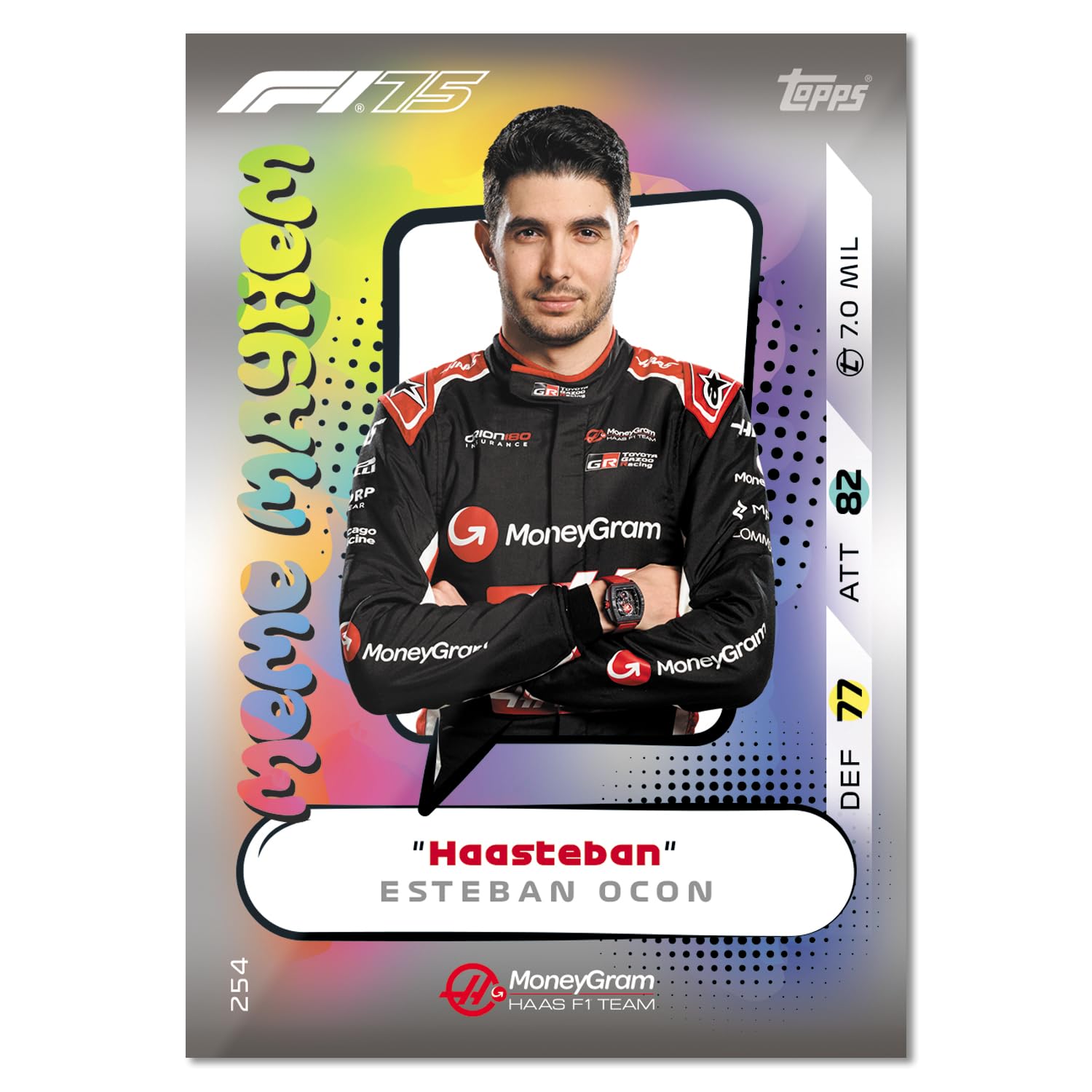 Topps Turbo Attax Formule 1 2025 - Mega Tin - Lightning Lids - Contient 66 cartes, dont 6 cartes LE et 4 exclusives « Lightning Lids »
