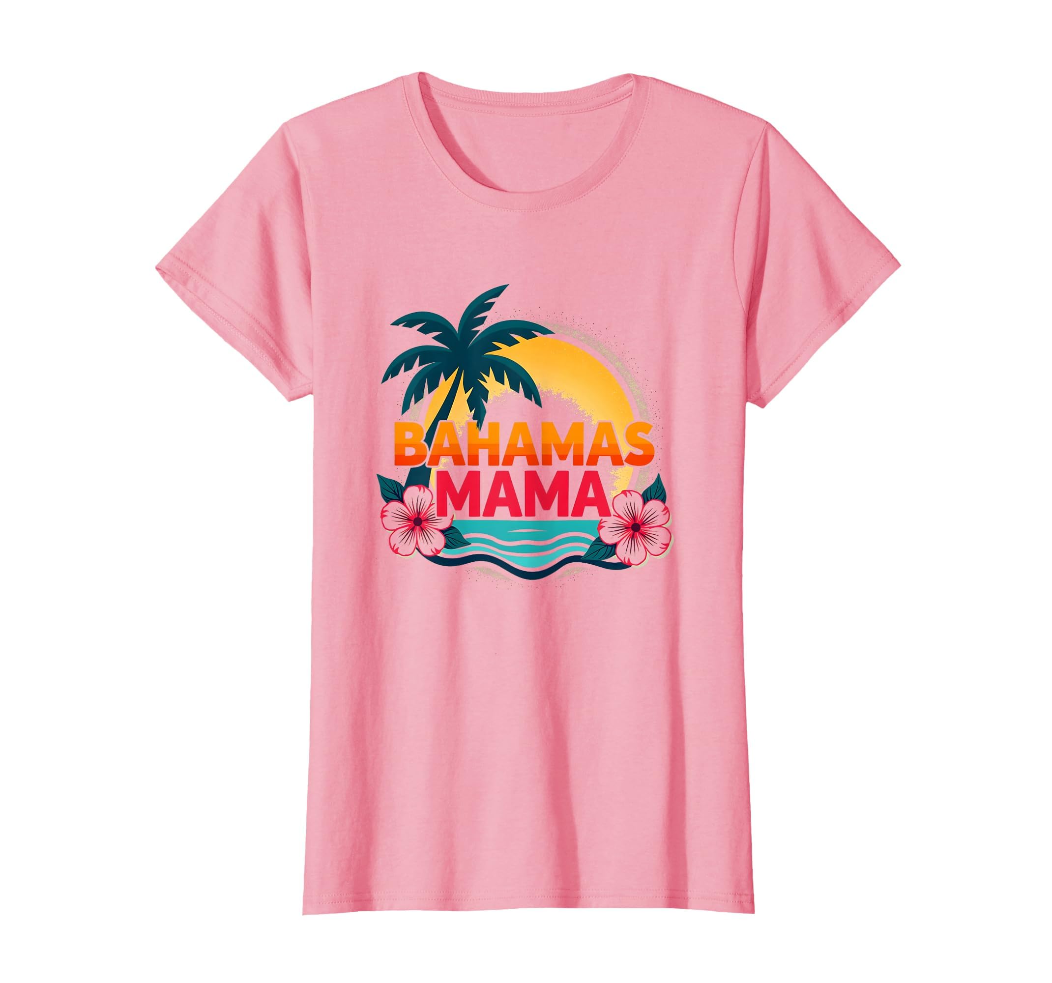 Bahamas Mama Tropical Paradise Beach Holiday T-Shirt