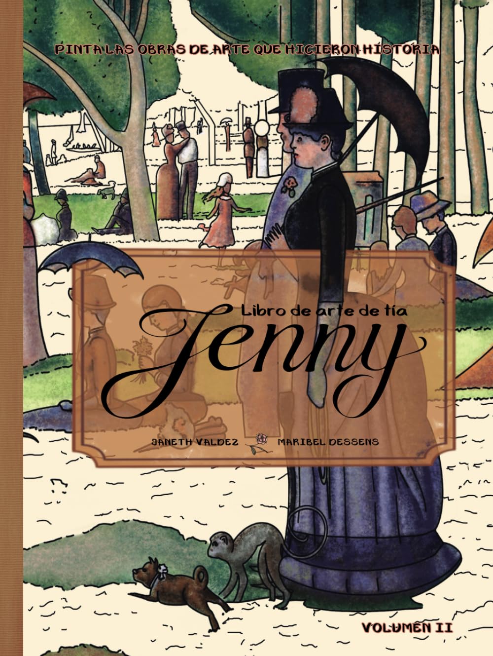 Livre de coloriage histoire de l'art Vol 2 de tía Jenny du romantisme au fauvisme