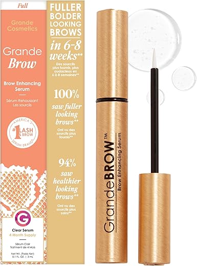 GrandeBROW Brow Enhancing Serum, 0.1 Fl Oz
