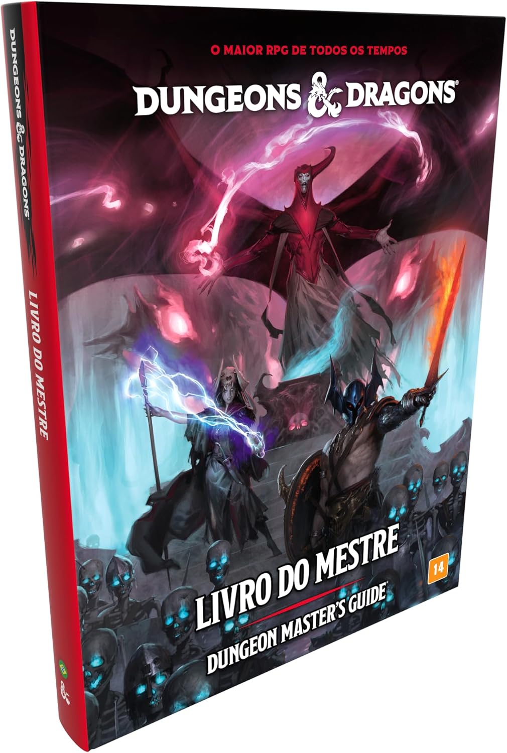 asmodee, Dungeons & Dragons: Dungeon Master’s Guide – Livro do Mestre (5.5e), Edição em Português, Livro de RPG, + de 2 participantes
