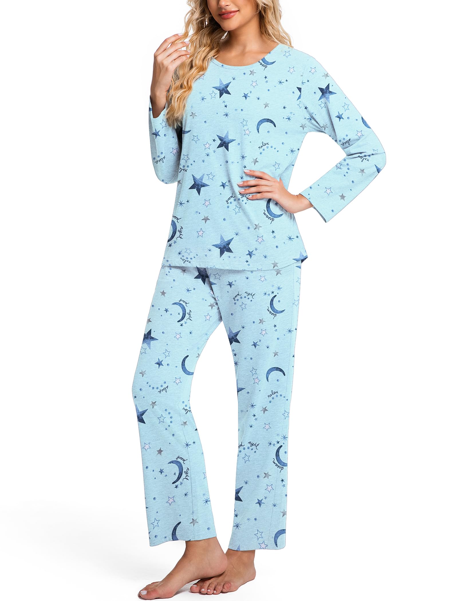 ENJOYNIGHT Womens Pajama Set