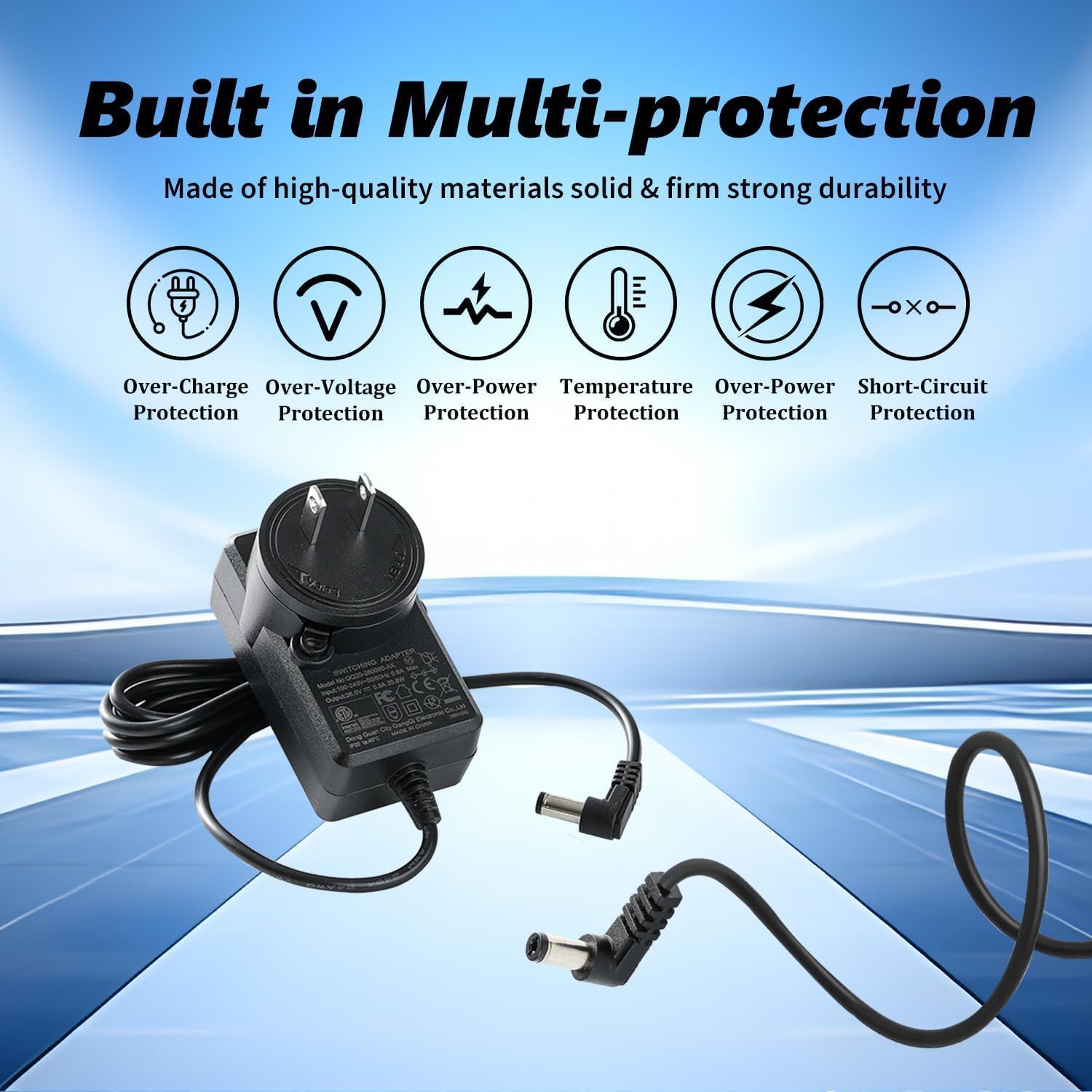 26V Battery Charger for Shark XBTR625KSLN 21.6V Battery, Replacement for Shark XBTR625KSLN Li-ion Battery Power Supply Charging Cord
