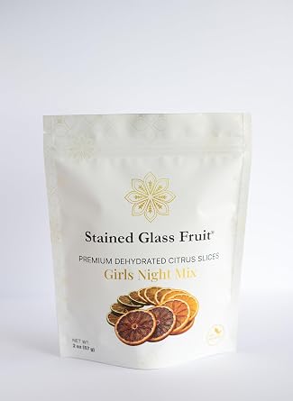Stained Glasss Fruit Dehydrated Citrus, Girls Night Mix