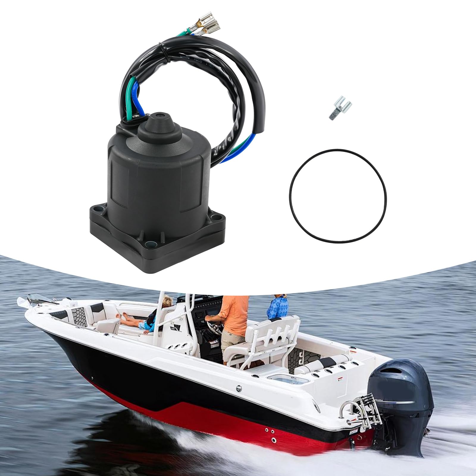 Ricambio per motore fuoribordo da 250 W, compatibile con Yamaha 2 tempi 150-300/4 tempi 150-275 CV