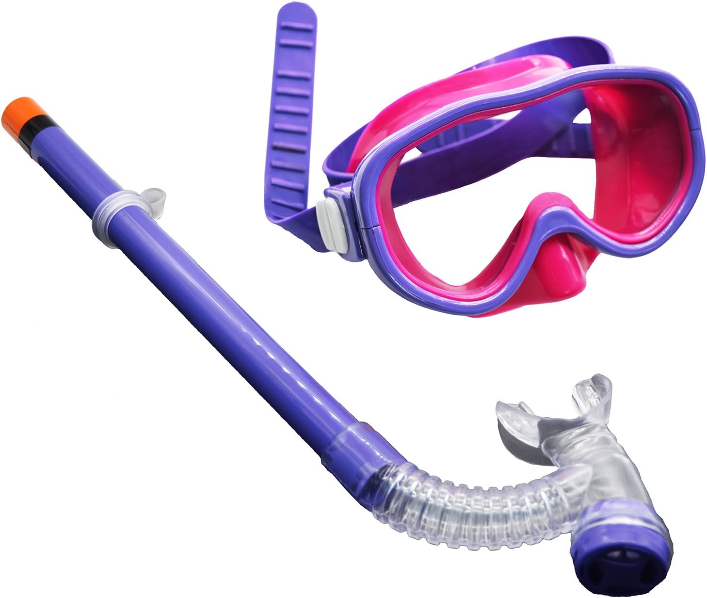 YITU Kids Silicone Scuba Swimming Swim Diving Mask Snorkel Glasses Set