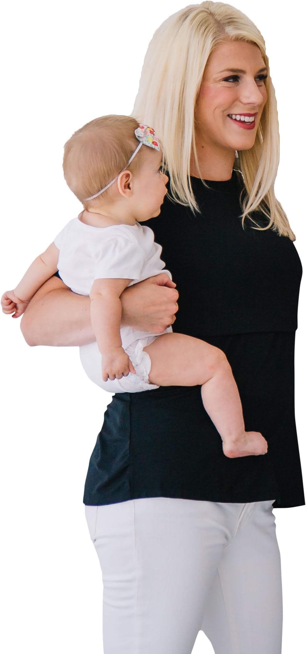 Undercover MamaWomen's Nursing Shirt, Maternity Top for Pregnancy & Breastfeeding
