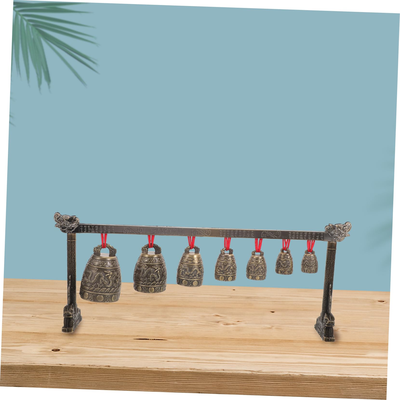 Vintage Bianzhong aus Zinklegierung in Glockenform für Büro