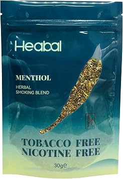 Herbal Smoking Blend - Tobacco & Nicotine Free - Menthol 1.06oz