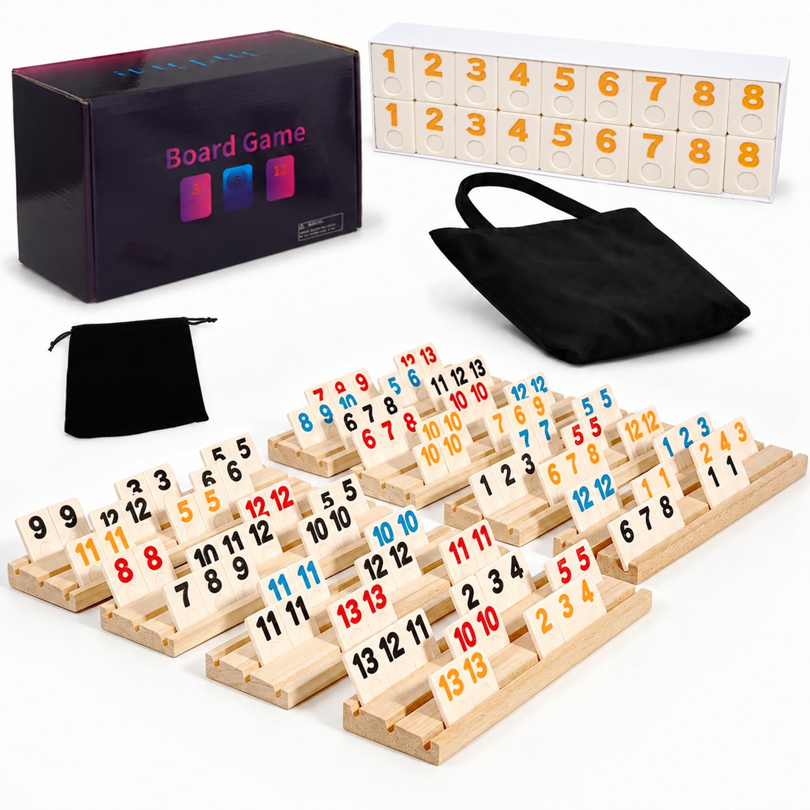 Rummy Cube Game Set(8 Players)