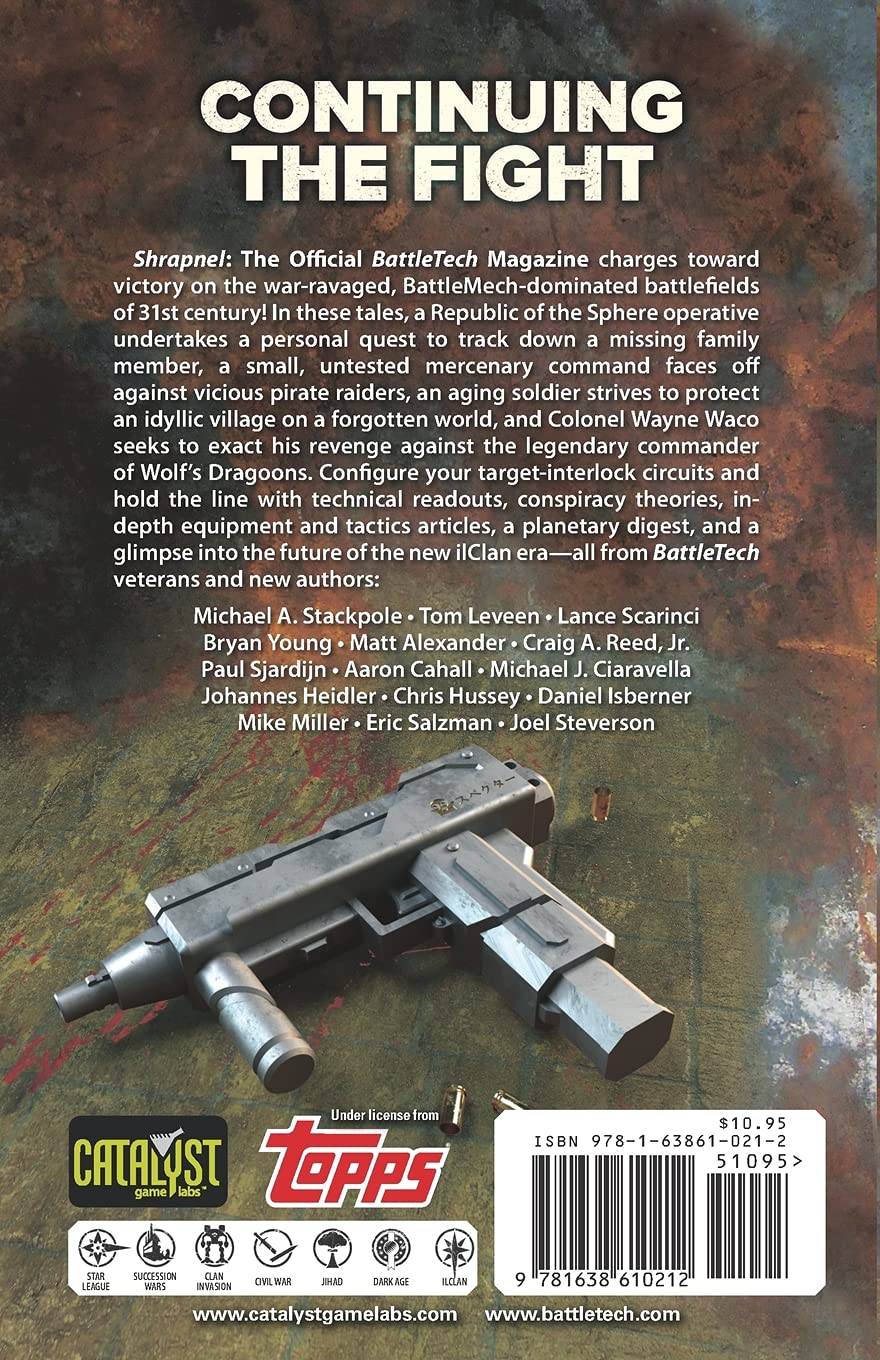 BattleTech: Shrapnel, Issue #5 (The Official BattleTech Magazine)