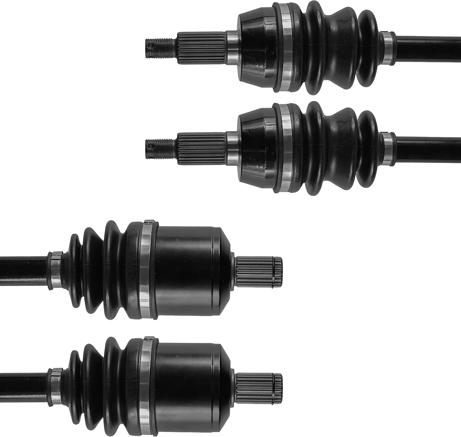 Caltric Front Right and Left Complete Cv Joint Axles Compatible with Polaris Ranger Xp 900 2013 2014 2015 2016 2017
