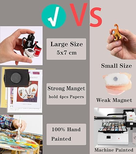 Miniatura 4 de 12 imanes para refrigerador de alimentos, imanes de alimentos para nevera, bonitos imanes decorativos para nevera, imanes de nevera para cocina,