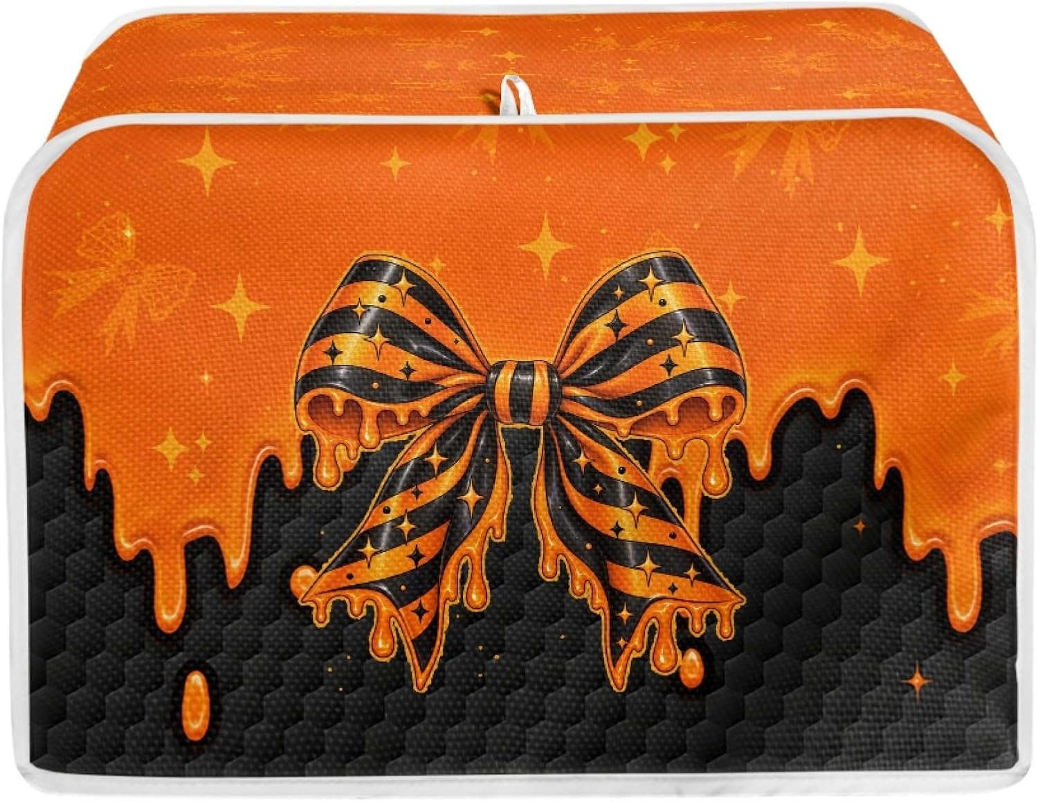 Highland Cow Toaster Cover 2 Slice Dust Covers Kitchen Fall Decor Sunflower Kitchen Small Appliance Cover, Stain Resistant Dust Protection Bread Machine Covers with Top Handle