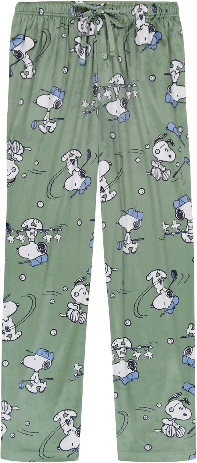 Nintendo Men's Pajama Pants, Lounge Bottoms With Drawstring, Ultra-soft & Comfortable