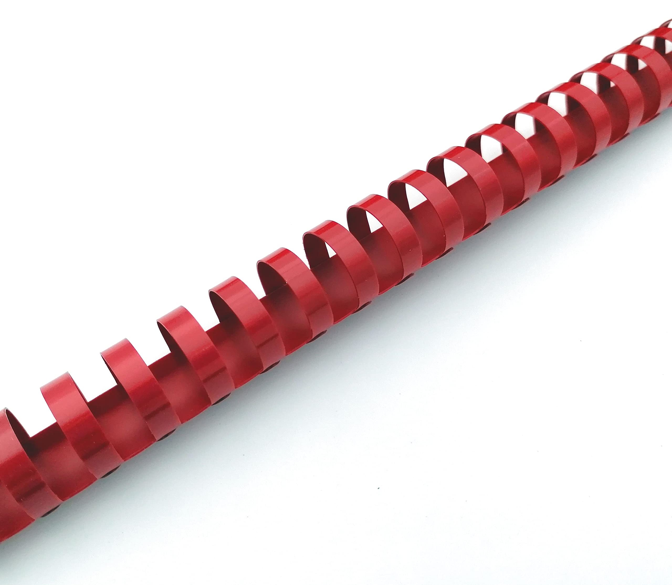 Dorsi Per Rilegatura A Spirale - 50 Pezzi, Diametro 22 Mm, Formato A4, Capacità 180 Fogli, Colore Bianco - Foto 9