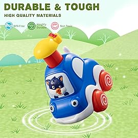 ALASOU 6 PCS Animal Car Toys for 1 2 Year Old Boy|Baby Toys 12-18 Months|1 2 Year Old Boy Christmas Birthday Gifts for Infant Kids|Cars for Toddlers 1-3|Stocking Stuffers for Kids