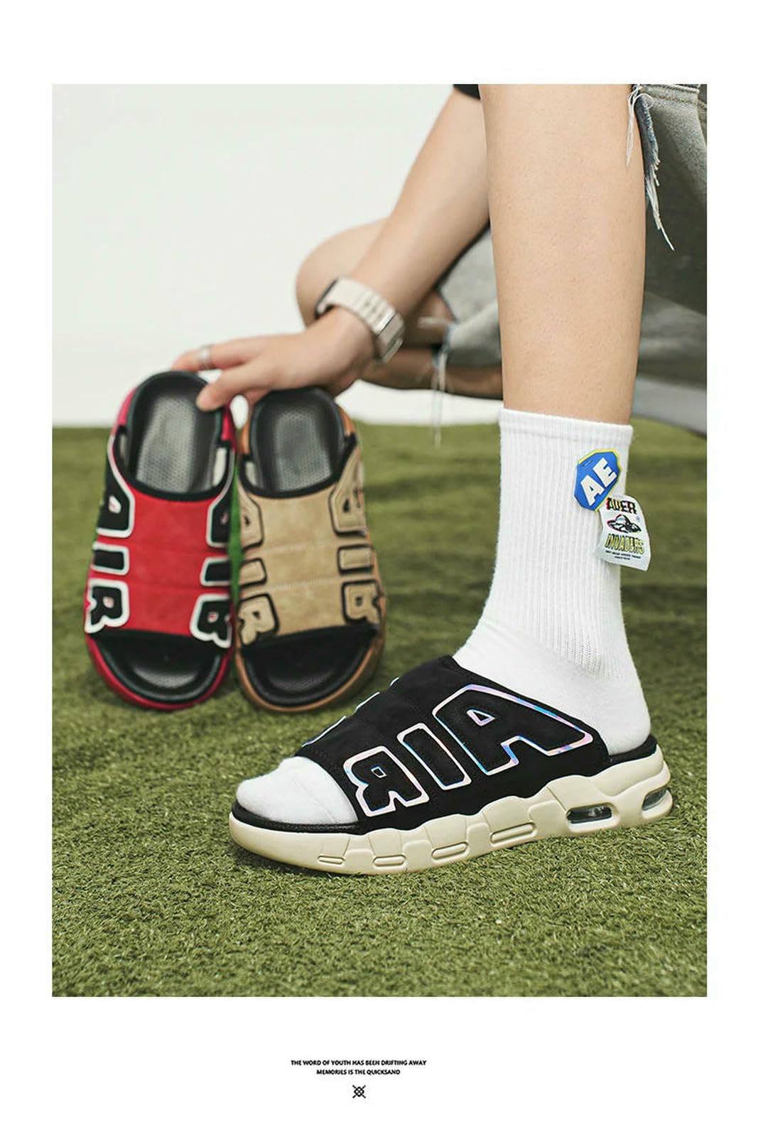 Zapatillas Masculinas Al Aire Libre Suaves, Antideslizantes, Suelas Gruesas, Ropa De Baño