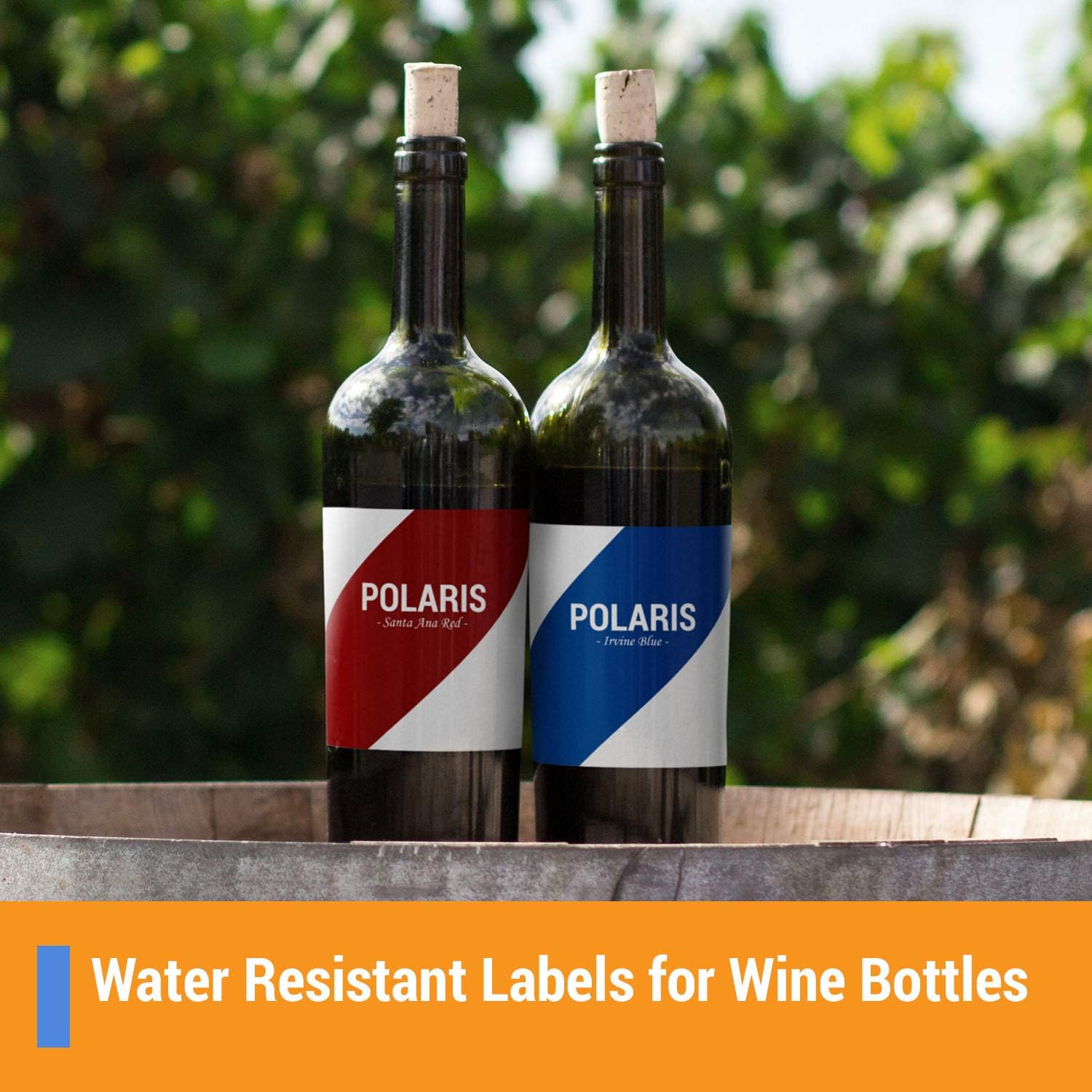 OfficeSmartLabels Rectangular 4-1/4 x 5-1/2 inch Shipping/Wine Bottle Labels for Laser & Inkjet Printers (4.25 x 5.5 inch, 4 per Sheet, White, 600 Labels, 150 Sheets)