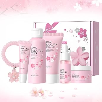 Japan Sakura Skin Care Set for Teenage Girls