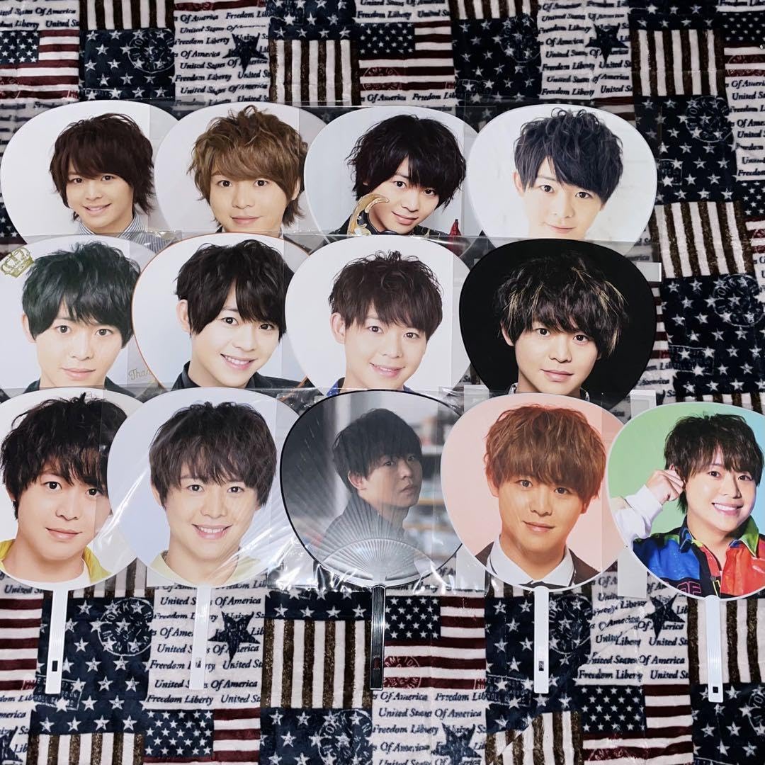 【最終値下げ】有岡大貴 うちわ 33枚コンプリート ハンガー 集合うちわ12枚 最終値下げ】有岡大貴 うちわ 33枚コンプリート ハンガー 集合