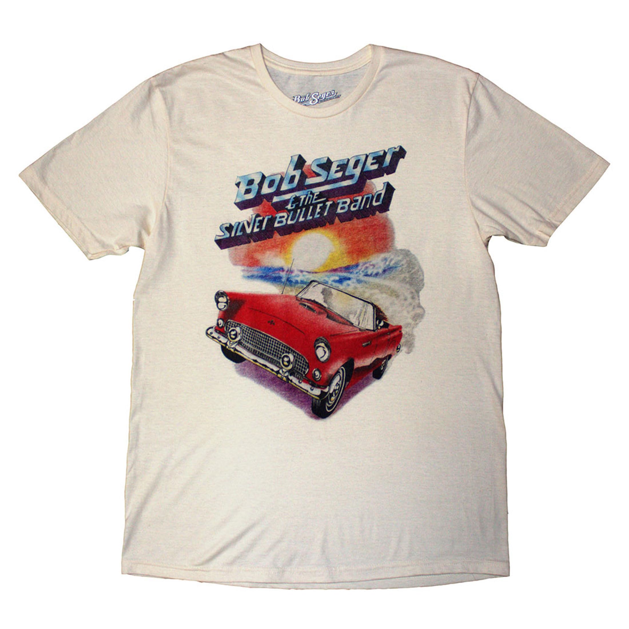 Rock Off officially licensed products Bob Seger & The Silver Bullet Band Distance Tour T Shirt L