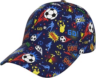 Soccer Hat for Men Women Adjustable Sport Baseball Cap Soccer Fan Gifts Accessories Decorations