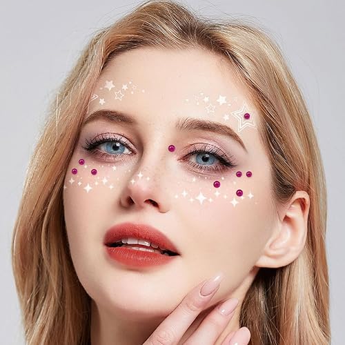 Miniatura 3 de 1792 calcomanías de diamantes de imitación autoadhesivas, gemas de cara de rosas, joyas para el cabello, gemas para los ojos, diamantes de imitación