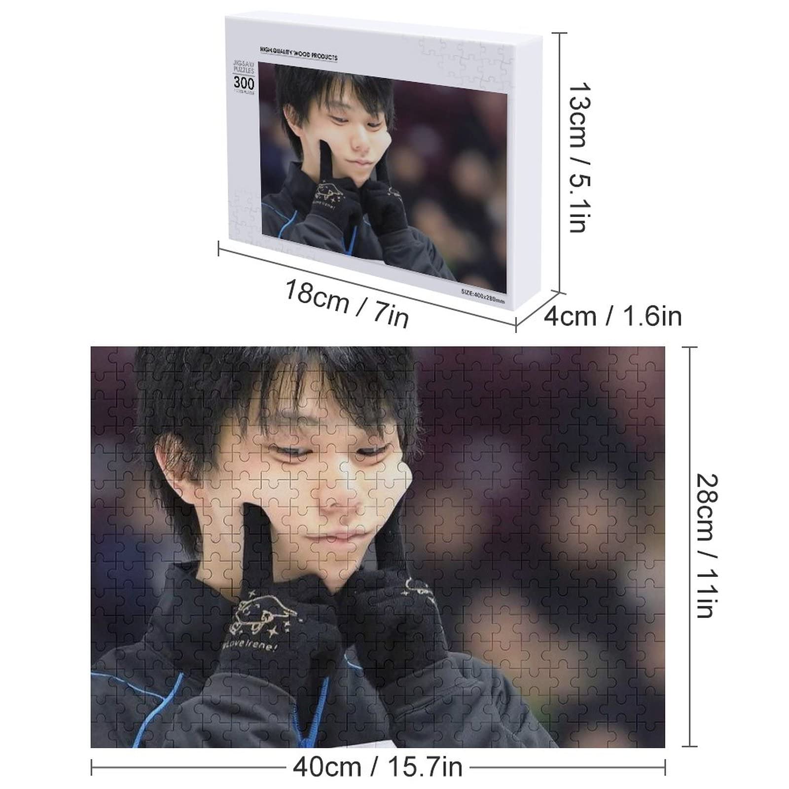 Amazon | 羽生結弦 ジグソーパズル パズル 木製パズル 楽しいパズル