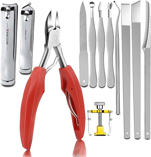 Miniatura 1 de Cortador de uñas encarnadas, cortador de uñas, cuchillo de pedicura para uñas gruesas, tratamiento de corrección de uñas de los pies, cuchillo de